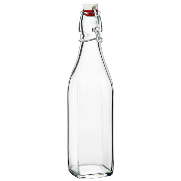 Bormioli rocco swing bottle with hermetic lid
